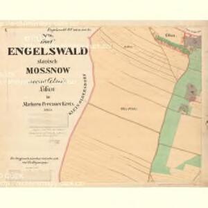 Egelswald - m1893-1-001 - Kaiserpflichtexemplar der Landkarten des stabilen Katasters