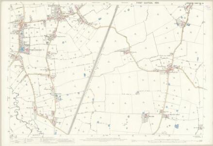 Lancashire XCI.12 (includes: Aughton; Bickerstaffe; Lydiate; Maghull) - 25 Inch Map