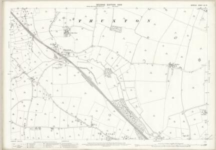 Norfolk LXI.15 (includes: Garveston; Runhall) - 25 Inch Map