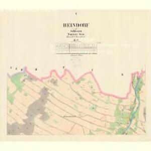 Heindorf - m0679-2-001 - Kaiserpflichtexemplar der Landkarten des stabilen Katasters