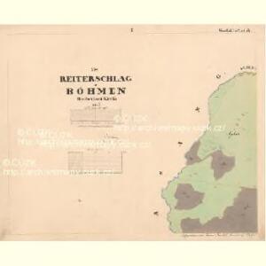 Reiterschlag - c5640-2-001 - Kaiserpflichtexemplar der Landkarten des stabilen Katasters