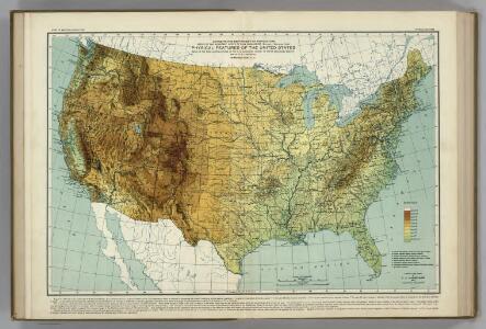 Physical Features of the United States.  Atlas of American Agriculture.
