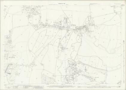 Surrey XVII.13 (includes: Send; Woking) - 25 Inch Map
