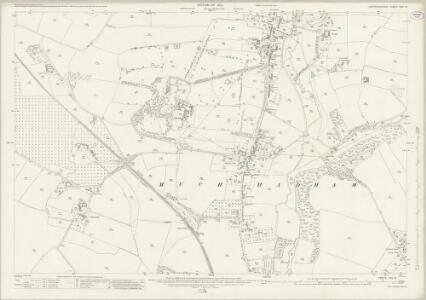 Hertfordshire XXII.15 (includes: Much Hadham) - 25 Inch Map