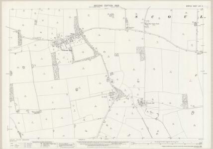 Norfolk LXXII.16 (includes: Carbrooke; Griston; Scoulton) - 25 Inch Map