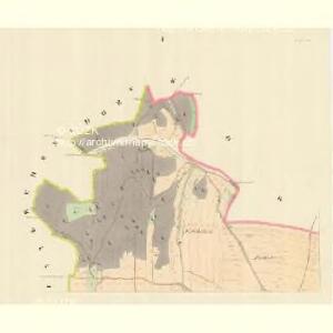 Dörfles (Dörflik) - m3412-2-001 - Kaiserpflichtexemplar der Landkarten des stabilen Katasters