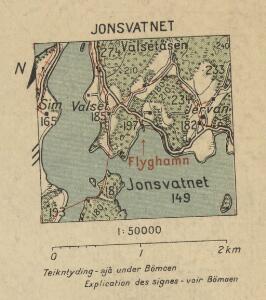 Spesielle kart 145: Jonsvatnet