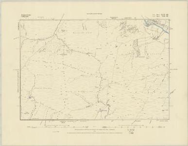 Montgomeryshire XLI.SW - OS Six-Inch Map