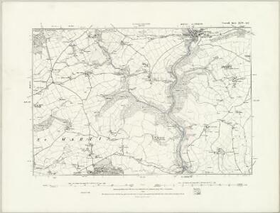 Cornwall XLIV.SW - OS Six-Inch Map