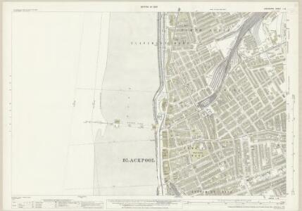 Lancashire L.12 (includes: Blackpool) - 25 Inch Map