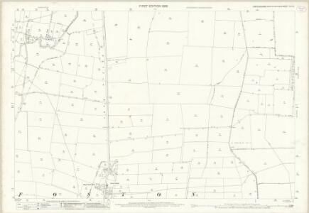 Lincolnshire CIV.10 (includes: Foston; Marston; Westborough and Dry Doddington) - 25 Inch Map