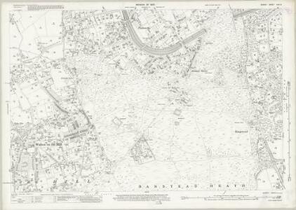 Surrey XXVI.2 (includes: Banstead; Walton on The Hill) - 25 Inch Map