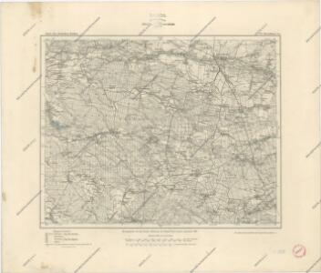 Karte des Deutschen Reiches 452 Kreuzburg