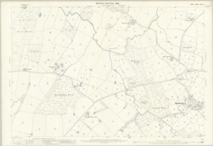 Kent LXXII.3 (includes: Bethersden; Great Chart; Shadoxhurst; Woodchurch) - 25 Inch Map