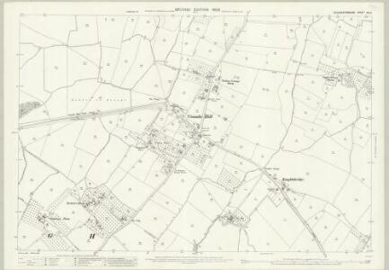 Gloucestershire XIX.9 (includes: Boddington; Deerhurst; Elmstone Hardwicke; Leigh) - 25 Inch Map