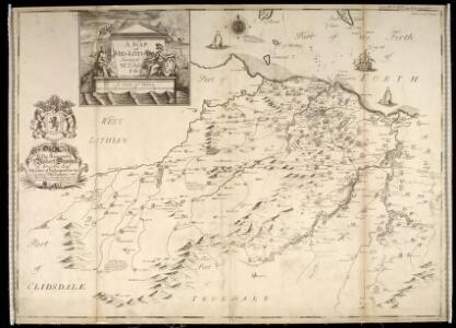 A Map of Midlothian / survey'd by Mr. J. Adair.