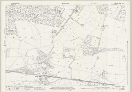 Wiltshire LXXII.4 (includes: East Dean; East Tytherley; Frenchmoor; West Dean; West Tytherley) - 25 Inch Map