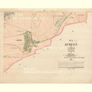 Aubeln - m3188-1-004 - Kaiserpflichtexemplar der Landkarten des stabilen Katasters
