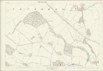Bedfordshire VII.1 (includes: Knotting and Souldrop; Odell; Sharnbrook) - 25 Inch Map