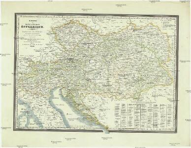 Karte des Kaiserthumes Österreich