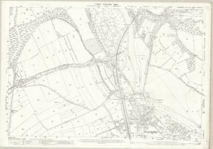 Yorkshire CCXXXV.9 (includes: Brotherton; Byram Cum Sutton; Castleford; Knottingley) - 25 Inch Map