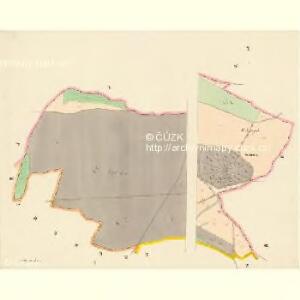 Konopischt (Konopisst) - c3324-1-005 - Kaiserpflichtexemplar der Landkarten des stabilen Katasters