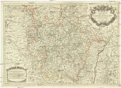 La Lorraine, qui comprend les duchés de Lorraine et de Bar et les bailliages des eveschés et des villes de Metz, Toul, et Verdun