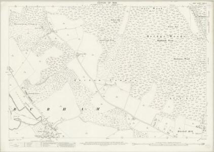 Kent XXXI.2 (includes: Burham; Wouldham) - 25 Inch Map