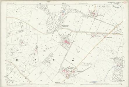 Leicestershire XVII.13 (includes: Charley; Coalville; Shepshed) - 25 Inch Map