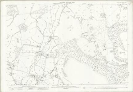 Wiltshire LXIX.6 (includes: Ansty; Donhead St Andrew; Semley; Tisbury) - 25 Inch Map