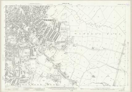 Staffordshire LXIII.11 (includes: Walsall) - 25 Inch Map