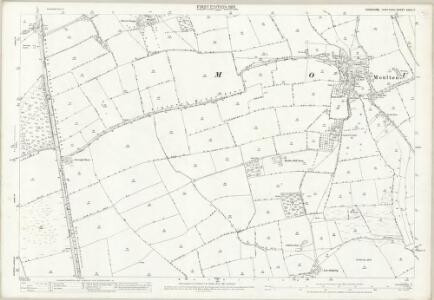 Yorkshire XXXIX.7 (includes: Brompton On Swale; Middleton Tyas; Moulton; Skeeby; Uckerby) - 25 Inch Map