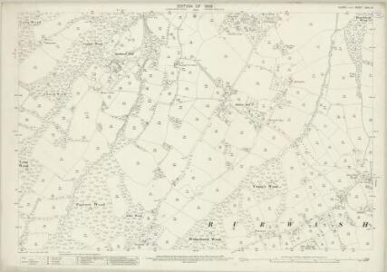 Sussex XXIX.12 (includes: Burwash) - 25 Inch Map