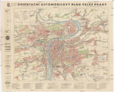 Orientační automobilový plán Velké Prahy