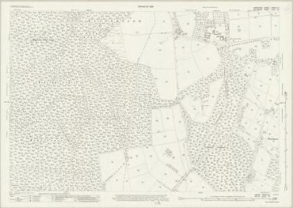Hampshire and Isle of Wight XXXVIII.16 (includes: Frenchmoor; West Dean; West Tytherley) - 25 Inch Map