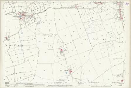Yorkshire CLV.1 (includes: Arkendale; Coneythorpe And Clareton; Farnham; Ferrensby; Knaresborough Outer) - 25 Inch Map