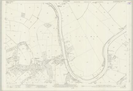 Gloucestershire XXXIII.5 (includes: Elmore; Gloucester; Minsterworth; Quedgeley) - 25 Inch Map