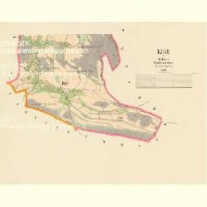 Kige - c3762-1-002 - Kaiserpflichtexemplar der Landkarten des stabilen Katasters