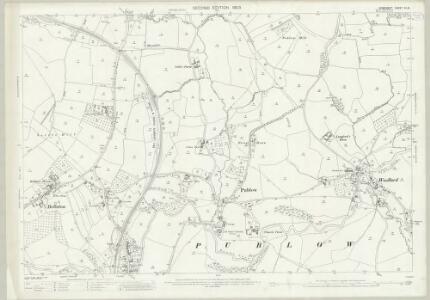 Somerset XII.8 (includes: Compton Dando; Norton Malreward; Publow; Stanton Drew) - 25 Inch Map