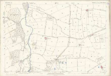 Yorkshire CXXXVII.8 (includes: Bishop Monkton; Burton Leonard; Copgrove; Roecliffe; Westwick) - 25 Inch Map