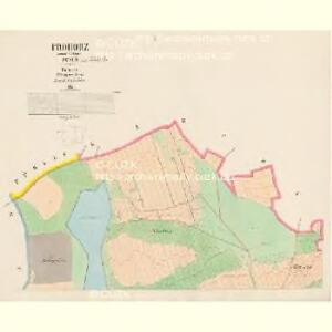 Prohorz - c6104-1-001 - Kaiserpflichtexemplar der Landkarten des stabilen Katasters