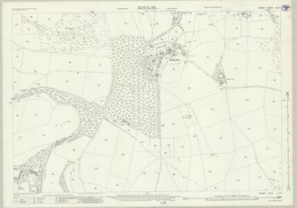 Dorset LVI.10 (includes: Church Knowle; Corfe Castle) - 25 Inch Map