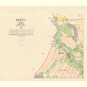Ketten - c2611-1-001 - Kaiserpflichtexemplar der Landkarten des stabilen Katasters