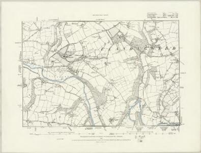 Cardiganshire XXXVIII.SW - OS Six-Inch Map