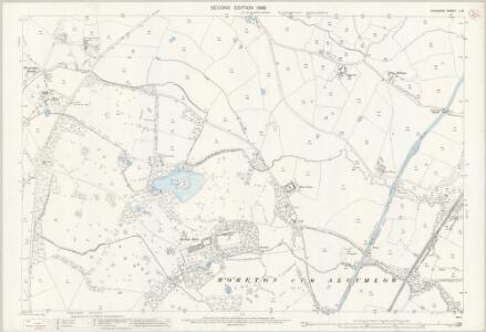 Cheshire LI.9 (includes: Moreton cum Alcumlow; Newbold Astbury; Odd Rode) - 25 Inch Map