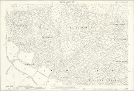 Sussex XXXIV.10 (includes: Bepton; Treyford; West Dean) - 25 Inch Map