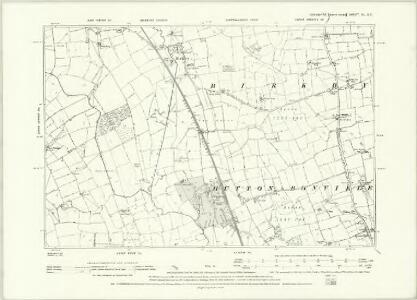 Yorkshire XL.SW - OS Six-Inch Map