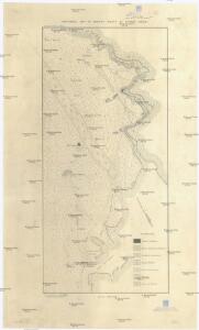 Geological map of desert south of Kharga oasis