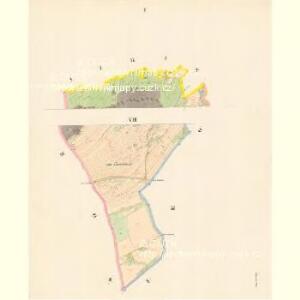 Petrowitz - c5739-1-001 - Kaiserpflichtexemplar der Landkarten des stabilen Katasters