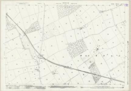 Yorkshire XLI.4 (includes: Crathorne; East Rounton; Hutton Rudby) - 25 Inch Map